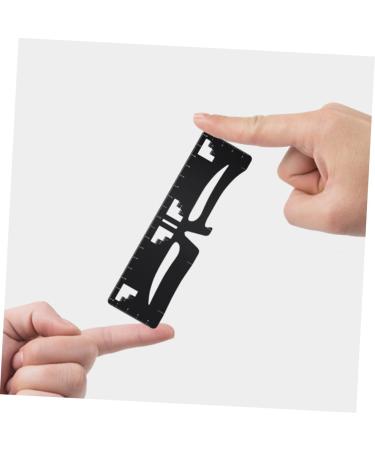 Ipetboom Eyebrow Design Eyebrow Card Template Measuring Ruler Eyebrow Measuring Tool Balance - Buy Online on GoSupps.com