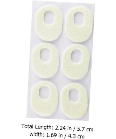 PLAFOPE 6 Sheets Felt Corn Stickers Painless Corn Pads Felt Corn Removers Comfortable Corn Removers Corn Pads for Shoes Comfortable Corn Pads Foot Corn Stickers Foot Corn Treatment Pads - Buy Online on GoSupps.com