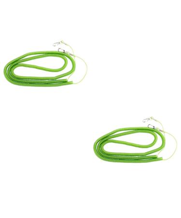 HANABASS 2 Pcs 15 Pet Leash Cockatiel Leash Cockatiel Harness Chicken Leashes and Harnesses Budgie Leash Size 5x2pcs As Shownx2pcs