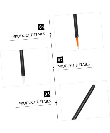 MAGICLULU 200 pcs Brush Eye Disposable Eyelash Wands Eyeliner Makeup Cosmetic Tools Stick Mascara Applicator - Buy Online on GoSupps.com