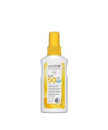 lavera Kids Sensitive Sun Lotion SPF 50 Sun Care Natural Cosmetics Vegan Certified 100ml