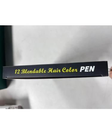 EBANKU 12 Color Temporary Hair Chalk Crayon for Girls - Washable Hair Dye for Birthday, Christmas, Halloween - Cosplay Party Favors for Kids & Adults - Buy Online on GoSupps.com