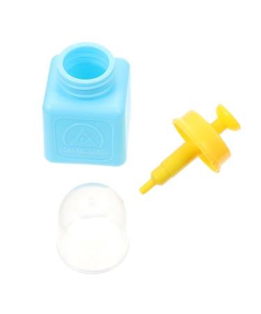 Ipetboom Nail Remover Bottle Ruck Sack Nail Cleaner Nail Polish Cleaner Bottle Nail Polish Remover Dispenser Knapsack Liquid Press Container Backbag Liquid Bottle Plastic Manicure