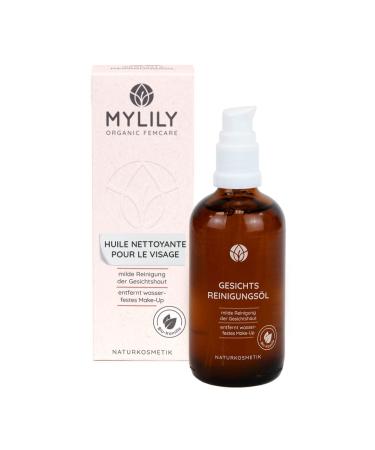 MYLILY Huile de nettoyage | 100 ml d'huile d maquillante | Huile d'amande nourrissante huile de jojoba et camomille | limine le maquillage | Nettoyage du visage v gan | Produits de soins du visage