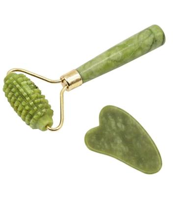 Gua Sha Facial Tool 5pcs Facial Massager Roller Plate Board Slimming Jade Stone Face Lifting Massager Eye Face Neck Thin Tools Scraping Skin Board-5 sets size 7_Russische F deration