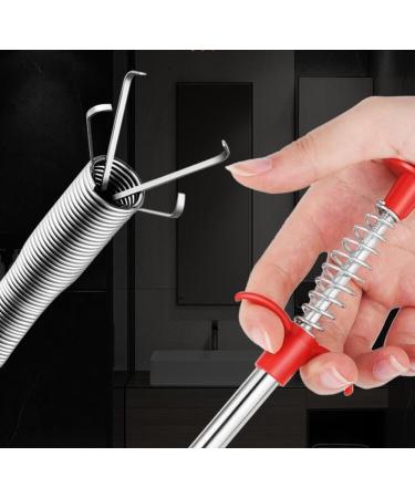 Spring Dredging Tools Drainage Sewer Kitchen Cleaning Tools Four Claw Sewer Clamps 0.9M - Buy Online on GoSupps.com