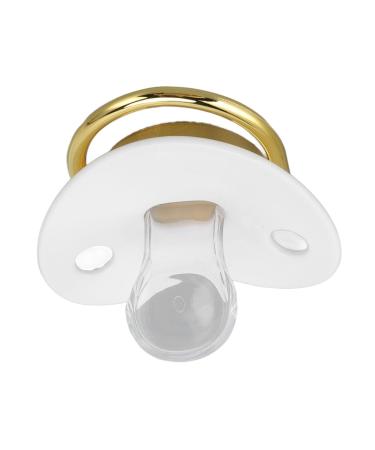 Ultralight Soft Silicone Pacifier for Newborns | Best Pacifier for Breastfed Babies 6-18 Months - M White - Buy Online on GoSupps.com