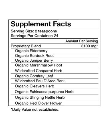 Whole Body Detox Tea | Regeneratively Grown High Potency Vegan Cleansing Tea | Made in USA for Everyday Detoxification - Buy Online on GoSupps.com