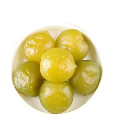 crisp green plum Green plum plums sweet and sour crisp and refreshing plum sour plum candied fruit dried fruit7.05oz/200g