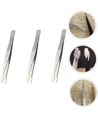 Villcase 3-Piece Ducking Beak Clip Aid - Precision Tweezers for Jewelry Making & Eyelash Application - Stainless Steel Hobby Tools - Buy Online on GoSupps.com
