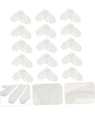 minkissy 30 Pairs Overnight Moisture Gloves Bedtime Cotton Healing Cotton Gloves Moisturizing Mittens Jewelry Inspection Gloves Cream Gloves Women's Dry Hands Honey White - Buy Online on GoSupps.com