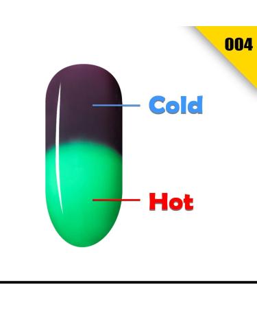 Canada HMD Soak Off UV LED Temperature Changing gel nail polish fast effect fast cure 8ml (004) - Buy Online on GoSupps.com