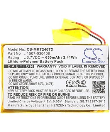 Buy 1507-030408 650mAh Battery Compatible with i24T Mini & i24 RT-MWK24T | 3.7V | Fast International Shipping - Buy Online on GoSupps.com