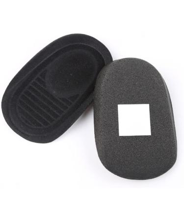 Liner Heel Cushion Inserts - Soft Sponge Heel Protectors for Pain Relief & Heel Spurs (Men Black Large - Buy Online on GoSupps.com