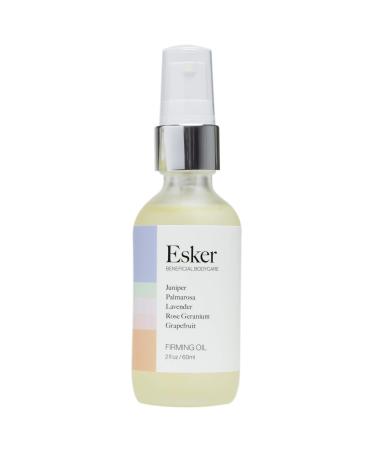 ESKER Firming Body Oil: Firms Tightens and Softens Skin with Natural Plant-Based Ingredients Designed to Balance Energy and Promote Circulation Fast-Absorbing and Non-Greasy - 2 oz.