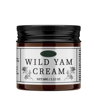 Wild Yam Cream Wild Yam Cream For Hormone Balance Organic Wild Yam Cream Women's Organic Wild Yam Cream Facial Moisturizer Natural Night Sweats Cream For Man & Women 1 Count (Pack of 1)