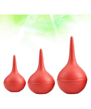 Milisten 3Pcs Ear Syringe Bulb - Rubber Suction Squeeze Bulbs for Ear Washing - International Shipping Available - Buy Online on GoSupps.com