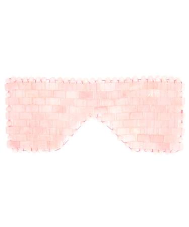 Verdant Touch Cold Therapy Eye Treatment Jade Stone Eye Mask Cold Therapy Eye Treatment Massager Rose Quartz