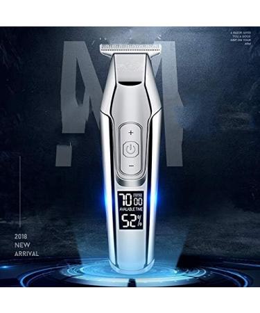 Professional Barber Hair Clipper with LCD Display - 0mm Bald Beard Trimmer for Men | Electric Hair Clippers for Precision Grooming - Buy Online on GoSupps.com