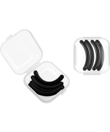 UKD Eyelash Curler Pads Curler Refills Eyelash Curler Refill Pads Silicone Curler Replacement Refills Pads for Universal Eyelash Curler with A Clear Storage Box (24 Pieces Black) - Buy Online on GoSupps.com