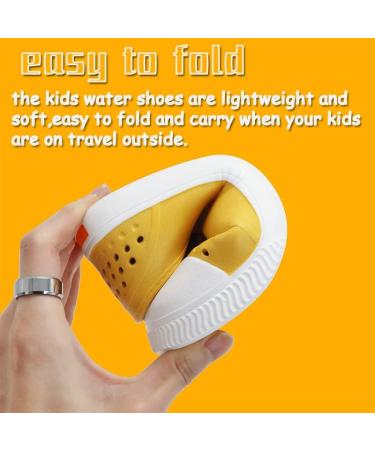 Ryhoow Kids Water Shoes | Lightweight Breathable Garden Clogs | Quick Dry Beach Sneaker | Anti-Slip Sandal for Outdoor & Indoor | Blue - Size 10.5-11 Little Kid - Buy Online on GoSupps.com