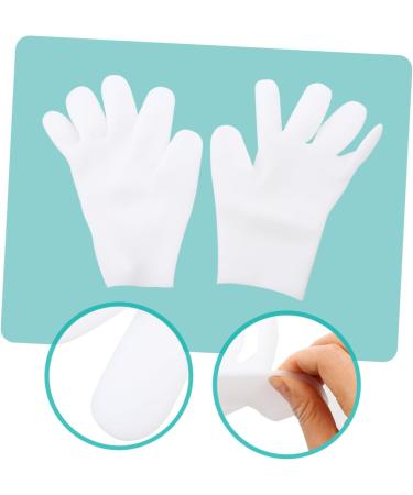 FRCOLOR 1 Pair Moisturizing Cracked Gel Hand Moisturizing Gel Mittens Ladies Mittens Grade Night Miss Sebs White Anti Wrinkle Cosmetic - Buy Online on GoSupps.com