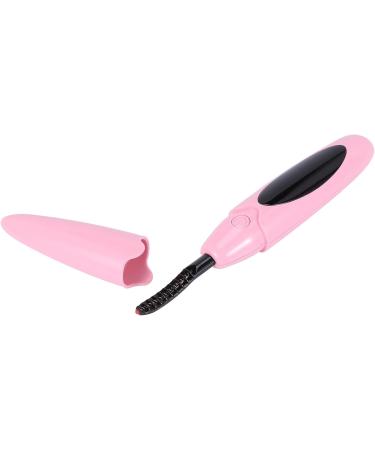 Qoekacy Electric Heated Eyelash Curler USB Charge Makeup Curling Kit Long Lasting Natural Eye Lash Curler Pink - Buy Online on GoSupps.com