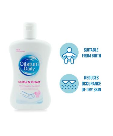 Oilatum Daily Junior Head To Toe Wash 300ml for Dry Skin | Gentle Cleansing for Kids - Buy Online on GoSupps.com