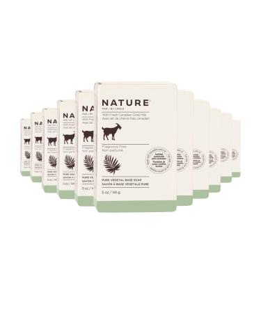 Nature by Canus Nature Bar Soap Fragrance Free Unscented 5 Ounce (Pack of 24)