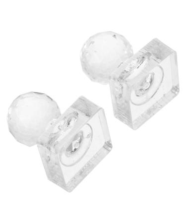 Lot De 2 Tampons Paupi res Transparents Pour Fard Paupi res Et Blush