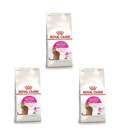 Royal Canin Savour Exigent Complete Adult Dry Cat Food 3 x 400g