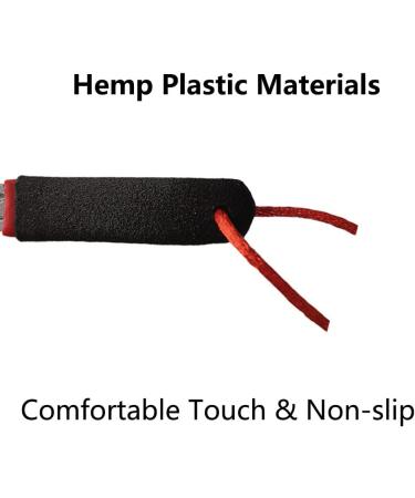 Portable Double-Sided Fish Hook Sharpener - Grindstone Tool for Outdoor Fishing - Red Handle and Hanging Design - Buy Online on GoSupps.com