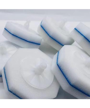 Nudiuhis Disposable Toilet Cleaning System Disposable Toilet Flushable Refill Brush Flushable Refills Toilet Wand Refills 30Pcs - Buy Online on GoSupps.com