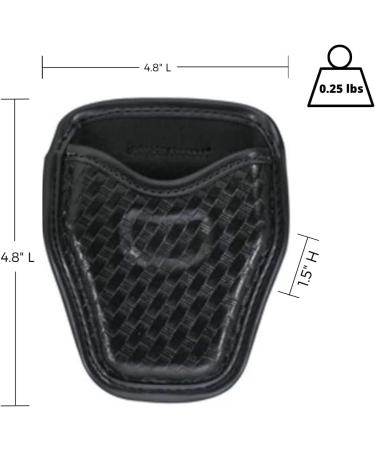 Bianchi AccuMold Elite 7934 Open Top Handcuff Case - Black | Duty Belt Accessory - Buy Online on GoSupps.com
