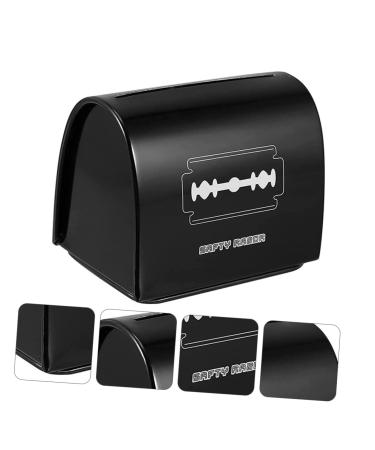 PopetPop Razor Blade Recycling Box - Safe Disposal Case for Facial Razors | Barbershop Storage Container 6.5x6cm - Buy Online on GoSupps.com