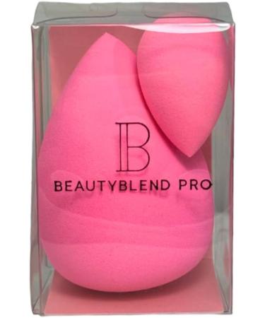 BeautyBlend Pro Beauty Makeup Sponge + Baby Sponge Foundation Blending Beauty Sponge Egg Shaped Beauty Sponge for Applying & Blending Makeup Cream & Powder Dry/Wet (Pink) - Buy Online on GoSupps.com