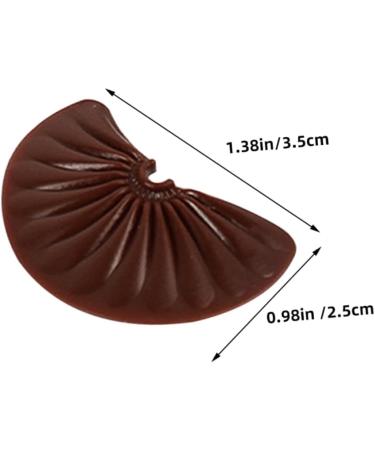 BESTonZON 24pcs Chocolate Models Chocolate Decor Simulated Chocolate Decor props Multifunction dessert chocolate Accessories pvc Simulation pastry chocolate chips Little vacation - Buy Online on GoSupps.com