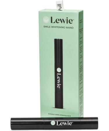 Lewie Teeth Whitening Wand Dentist-Developed Brightening Pen Enamel-Safe Formula Natural Ingredients Gentle Stain Removal 4 ml 1 Pack - Buy Online on GoSupps.com