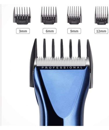 Buy Premium Rechargeable Cordless Hair Clippers for Men - Adjustable Comb Hair Cutting Trimmer with Stand - Perfect Family Hair Cutting Kits (Black - Buy Online on GoSupps.com