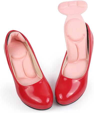 Healvian 6 Pairs High Heel Pads - Gel Insole Cushions for Foot Care & Comfort | Shoe Inserts for Men & Women - Buy Online on GoSupps.com