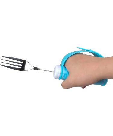 Adaptive Utensils Angled Fork and Spoon Set Anti-shake Eating Auxiliary Tableware The Elderly Self-feeding Learning Bendable Handle Utensils - Buy Online on GoSupps.com
