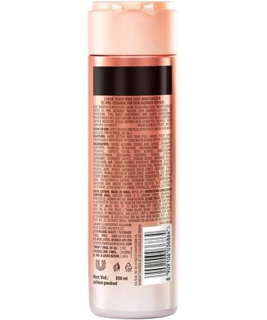  LAKM Lakme Peach Milk Moisturizer Body Lotion 200 ml - Buy Online on GoSupps.com