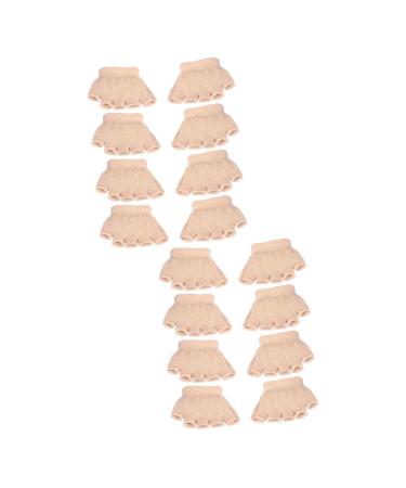 Tovinanna 8 couples no-show socks Five toes sock training socks yoga pouring products for women's socks forefoot socks for paragraphs sweat-absorbing socks invisible man toe protection