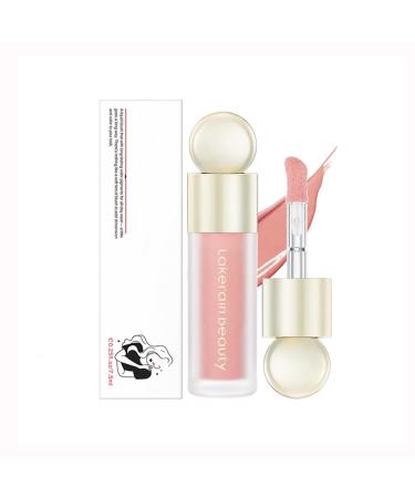 Tkekruh Liquid Blush Liquid Blusher Matte Blush Liquid Makeup Liquid Blush Gel Cream Liquid Blush for Cheeks Lightweight Breathable Texture Waterproof Long Lasting For All Skin Types