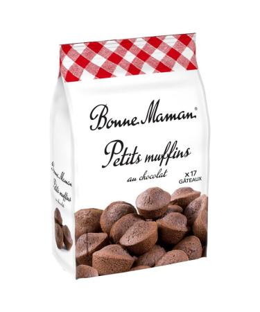 Bonne Maman BONNE MAMAN - Mini Chocolate Muffins 235G - Pack of 4