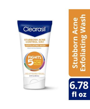 Clearasil Ultra 5in1 Exfoliating Wash 6.78 oz. - Pack of 3 | Deep Cleaning Acne Treatment - Buy Online on GoSupps.com