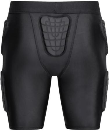 DGXINJUN Youth Kids Padded Compression Short with 5 Hip Protectors - Football Girdle Short (Small) - Buy Online on GoSupps.com