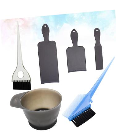 DOITOOL 1 Set Hairdressing Brush Hair Dryer Brush Hair Coloring Dyeing Kit Blue Hair Accessories Wedding Hair Highlighting Kit Hair Tint Hair Dye Coloring Board Thicken Comb - Buy Online on GoSupps.com