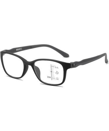 Screw-Free Progressive Multifocus Reading Glasses - Ultra-Light Anti-Blue Light Design - Stylish Black Frame - International Shipping Available - Buy Online on GoSupps.com