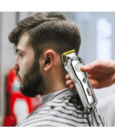 Professional Hair Clippers | IPX7 Waterproof Cordless Barber Trimmer Kit | Powerful Adjustable Electric Hair Clipper Set - Buy Online on GoSupps.com